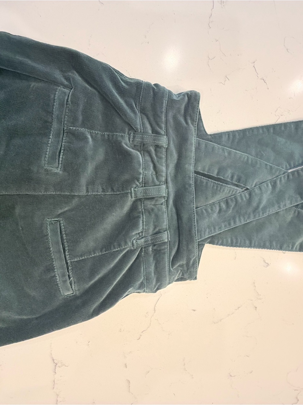 Anthropologie Pilcro Corduroy Jumpsuit Overalls in Sage Green - Picture 15 of 15